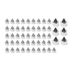 52X Chrome Engine Topper Screw Bolt Cap for Harley Twin Cam Dyna FXD (2000-2017)