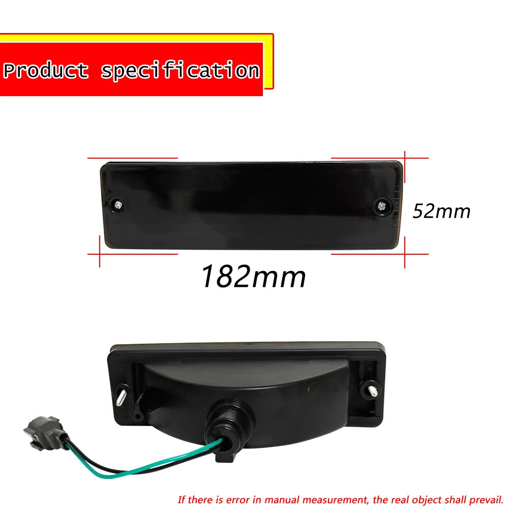 Smoked Front Turn Signal Lights for Nissan D21 Hardbody (1988–1997)