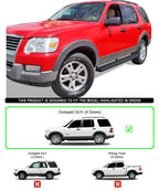 iBoard Stainless Steel Running Boards for Ford Explorer (2006-2010)