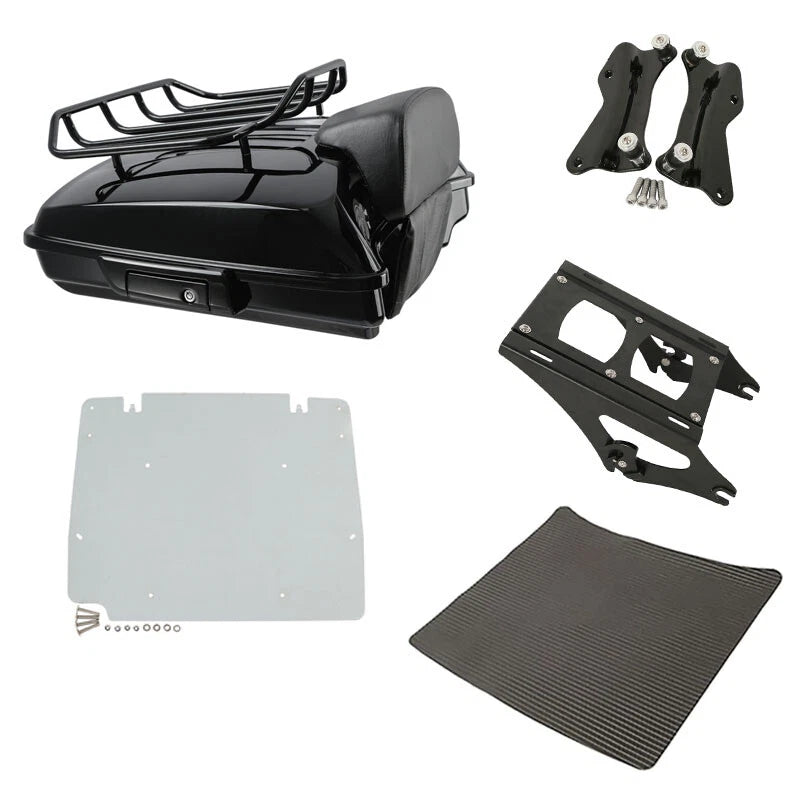 Razor Trunk Luggage Pad Rack Mount Plate for Harley Touring (2014–2026)