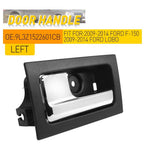 Interior Door Handle for Ford F150 (2009–2014) - Left Driver Side, Black