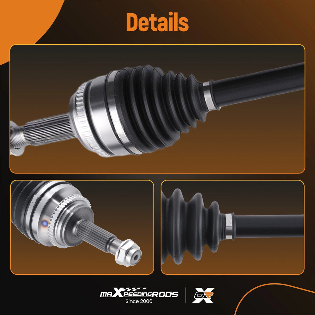 2Pcs CV Axle Assembly for Toyota Camry (2012–2017) 2.5L Front