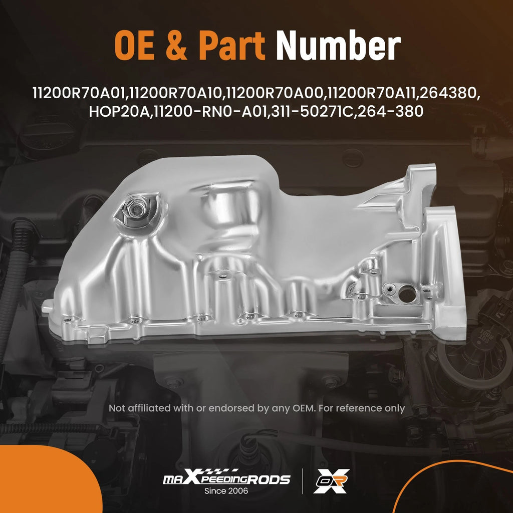 Aluminum Oil Pan for Honda Ridgeline (2009-2014)