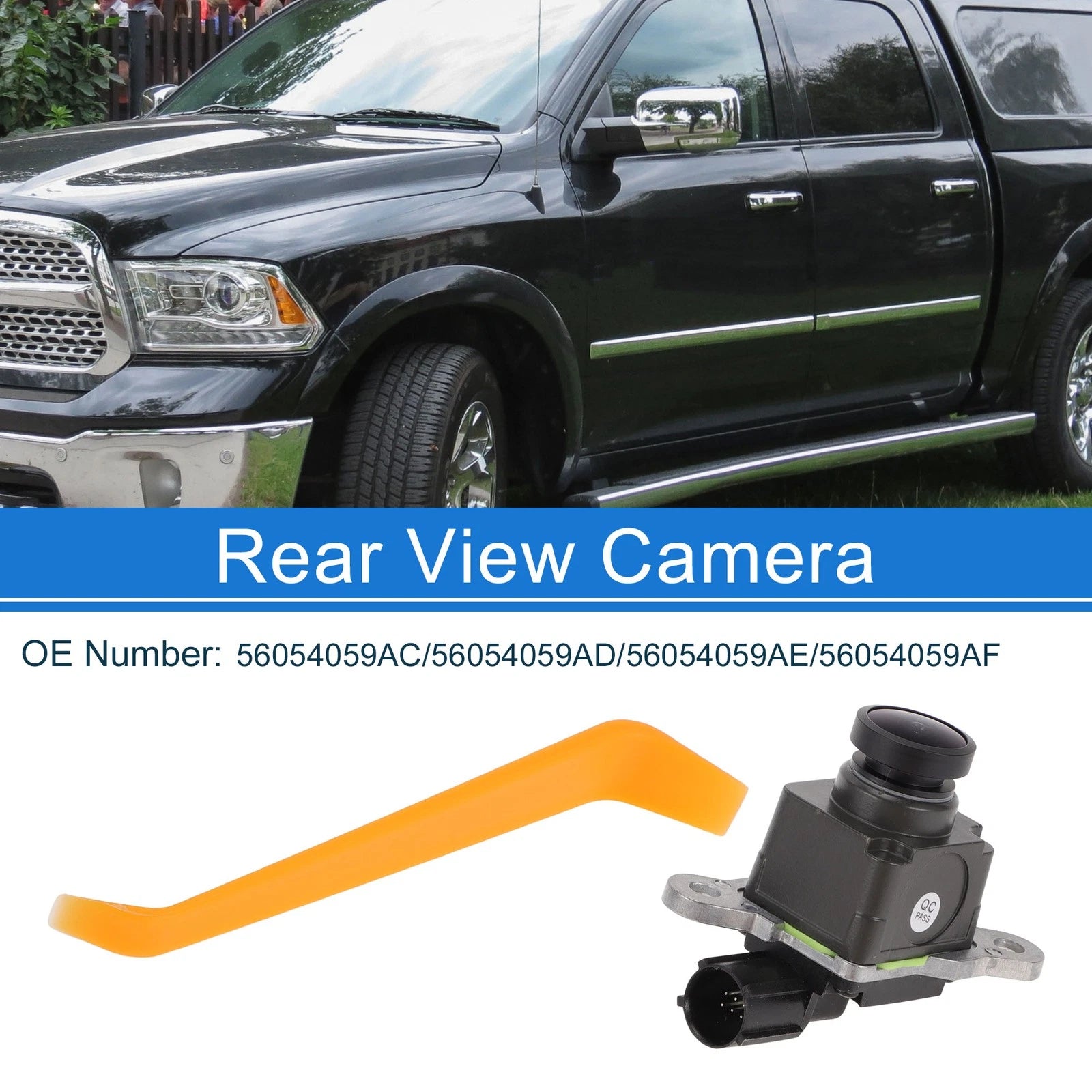 Rear View Camera for Ram 1500 2500 3500 (2013–2018) 120-180°