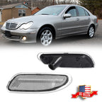 Clear Lens Front Side Marker Light for Mercedes Benz W203 C-Class (2001–2007)