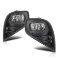 Clear Lens Front Bumper Fog Lights for Toyota Highlander (2020–2024)
