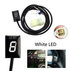 White LED Speed Gear Indicator for Honda CBR600RR CBR600F CBR1000RR (2003–2023)