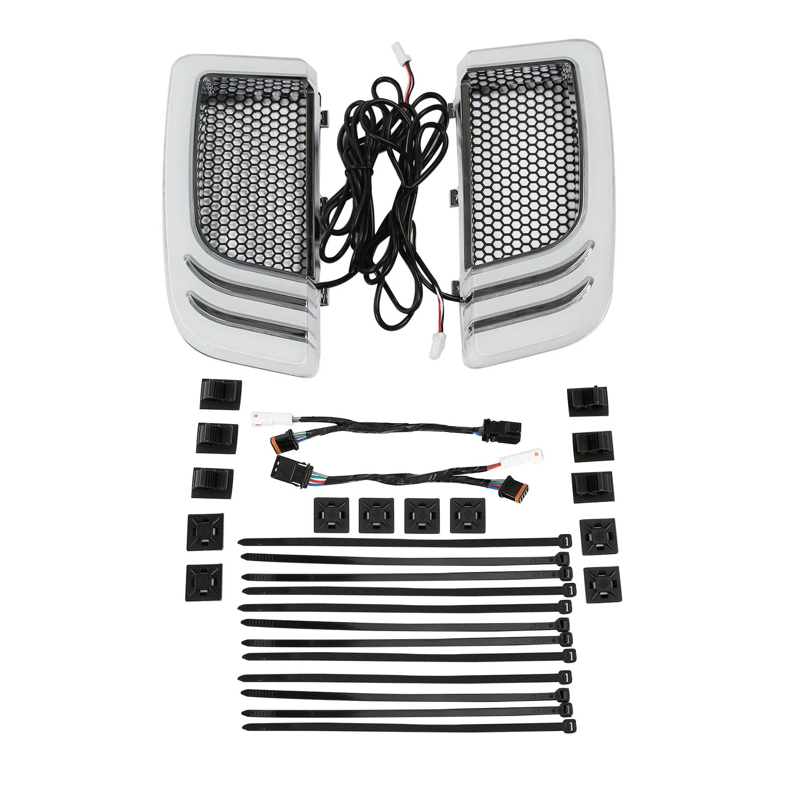 LED Fairing Lower Grill Turn Signal Running Light for Harley Touring (2014–2024)