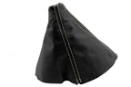 Manual Shift Boot Leather for BMW E39 525 528 530 (1996–2003) Beige Stitch