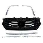 Glossy Black Grille with Chrome Trim for Honda Pilot (2023–2025)