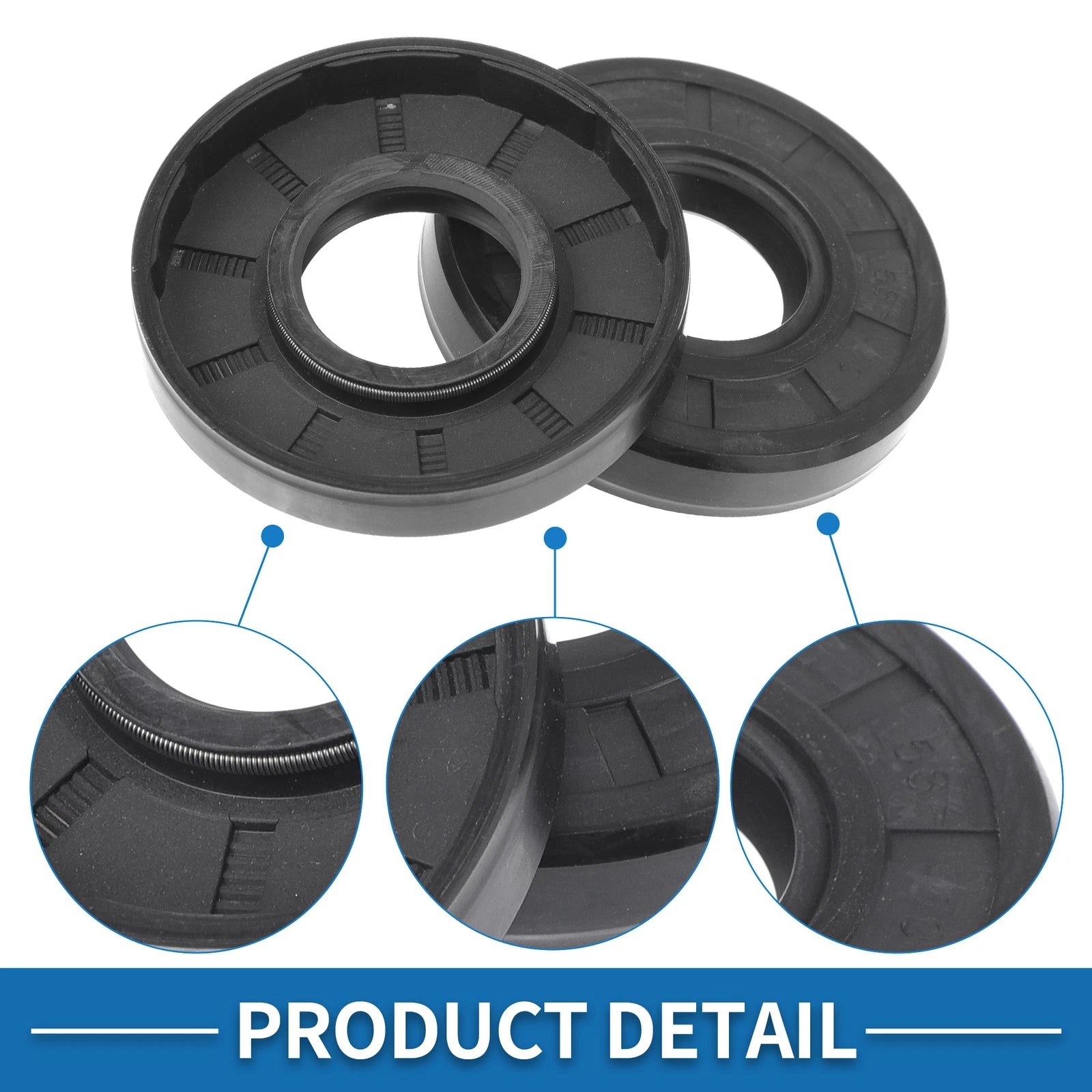 Set of 5 Oil Seal Ring 25x58x10mm for Rotary Shaft