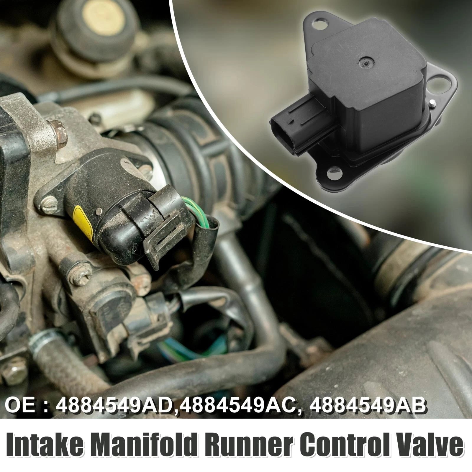 Intake Manifold Runner Control Valve 4884549AD for Dodge Avenger (2008–2009)