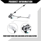 Door Latch W/Cable for Ford Econoline Van (1992–2014) - 8C2Z15264A00B/6C2Z15431A02AA