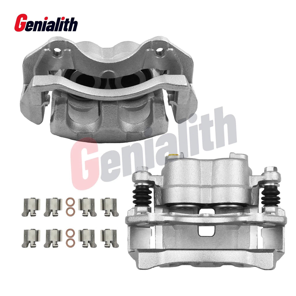 Front Disc Brake Calipers w/ Bracket for Jeep Grand Cherokee (1999–2004)