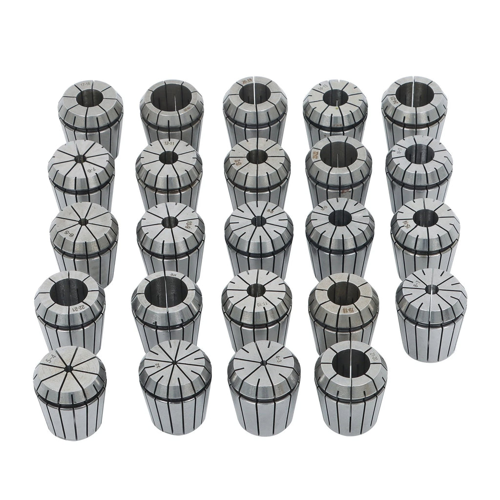 24PC Collet Set for Milling Machines (ER40)