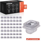 50Pcs Nylon Trim Plug Retainer Clips for BMW 