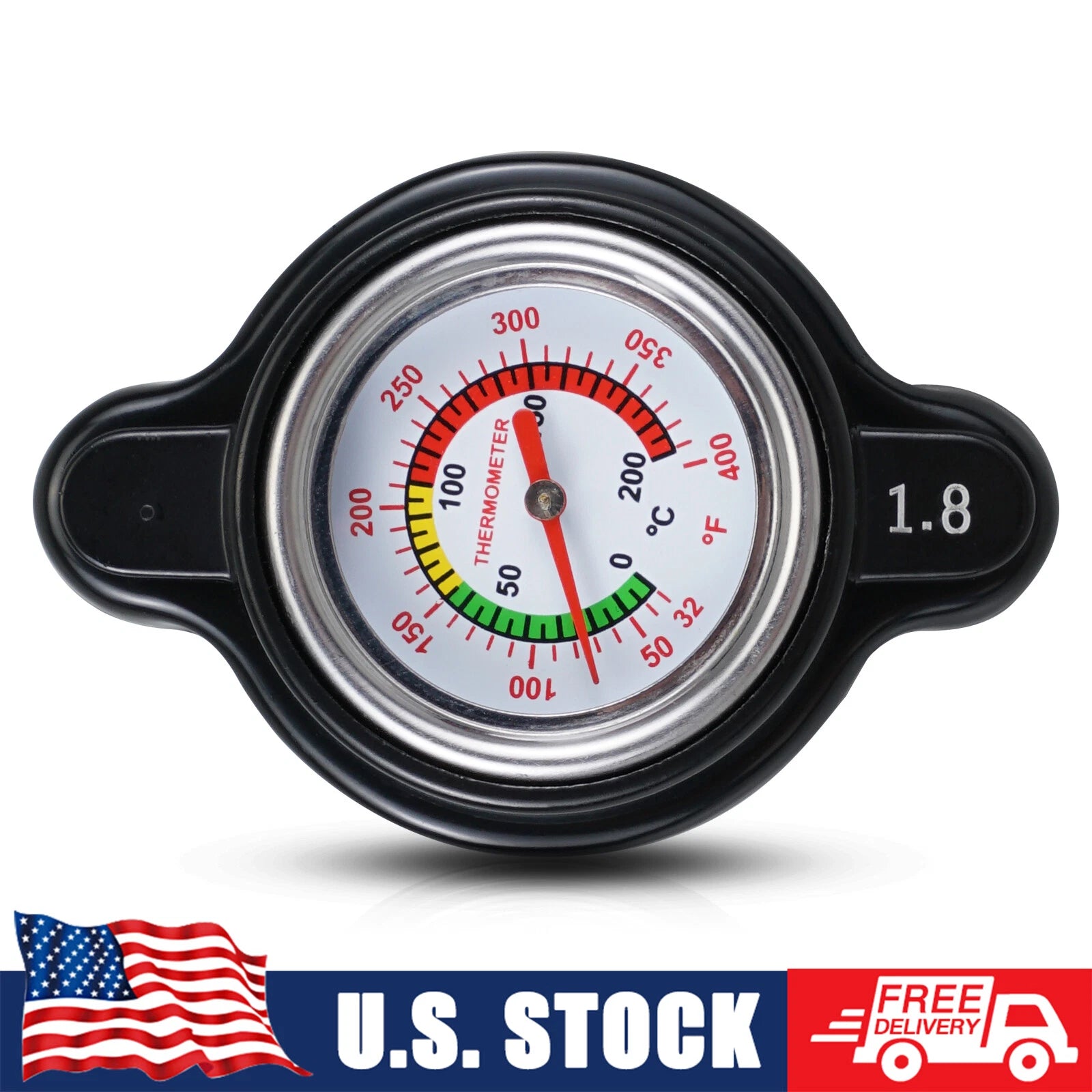 Radiator Cap with Temp Gauge for Yamaha Viking 700 YXM700 (2014–2023)