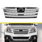 Chrome Front Grille with Black Insert for Subaru Outback (2013–2014)