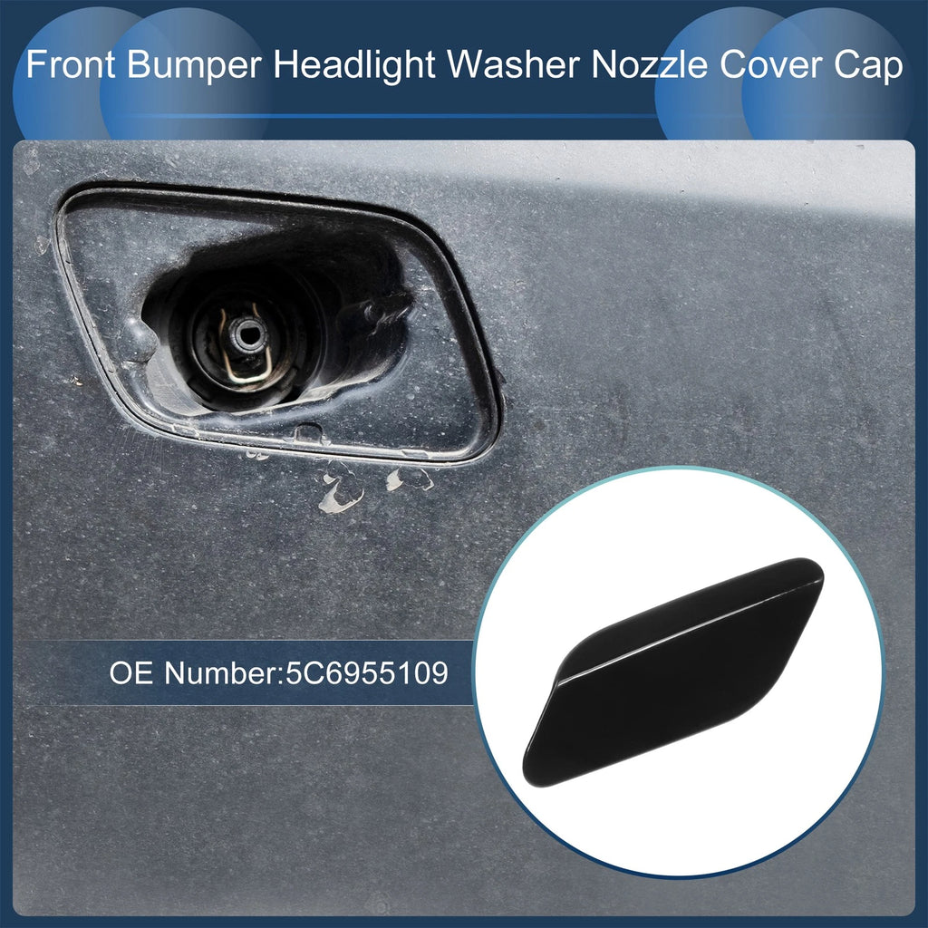 Front Left Washer Nozzle Cover Cap for Volkswagen Jetta A6 (2011–2014) 1 Pcs