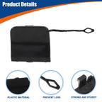 Tow Hook Cover for Mercedes-Benz C-Class (2015–2021) No.A2048855623 Black