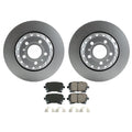 Rear Brake Kit with SHW 310mm Rotors & Akebono Ceramic Pads for Audi A8 (1997–2003)