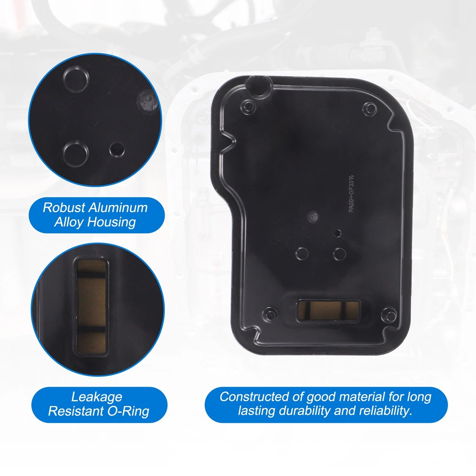 Transmission Fluid Filter Oil Pan for Chevrolet Camaro (No. 24251707)
