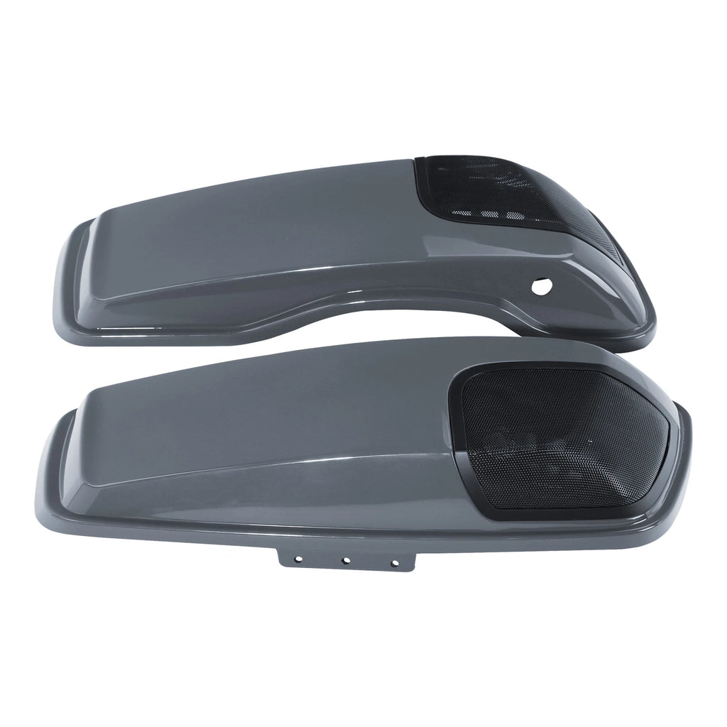Hard Saddlebags Lids with Speaker Cutout for Harley Touring (2014–2024)