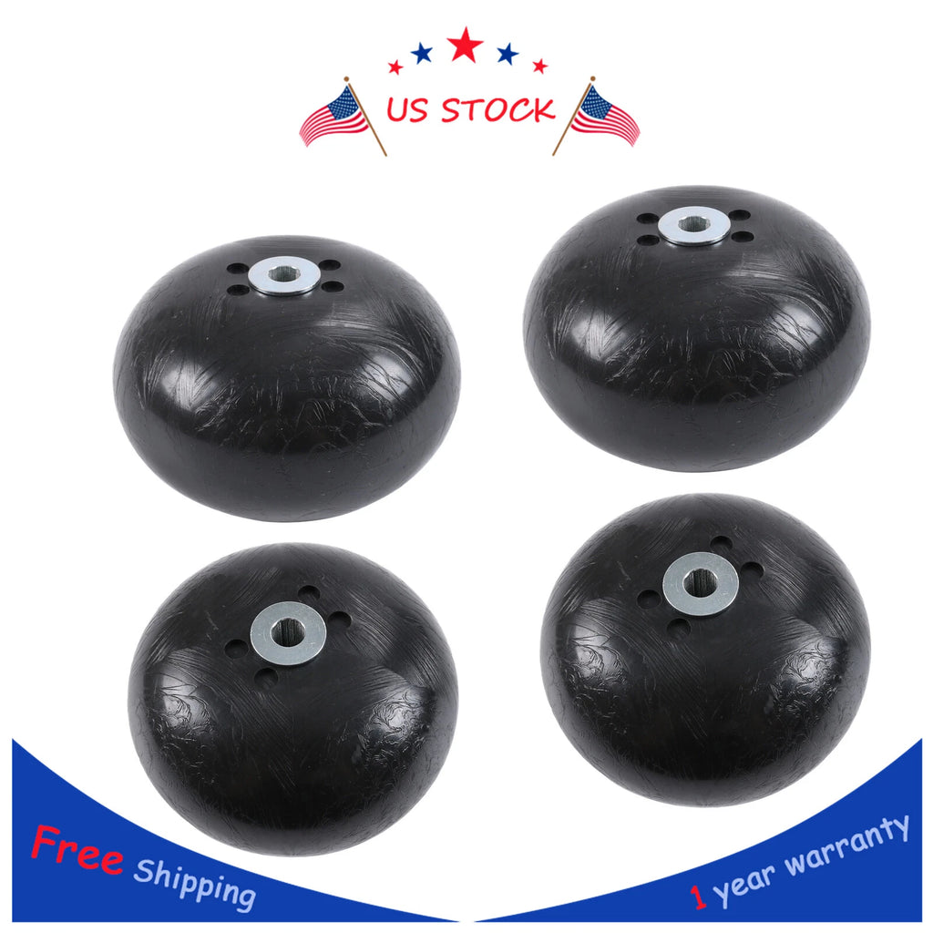 Set of 4 Anti-Scalp Wheels for Scag Turf Tiger Cat