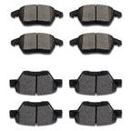 Front & Rear Brake Ceramic Pads for Volkswagen Golf (2010–2013) Audi A3 Quattro
