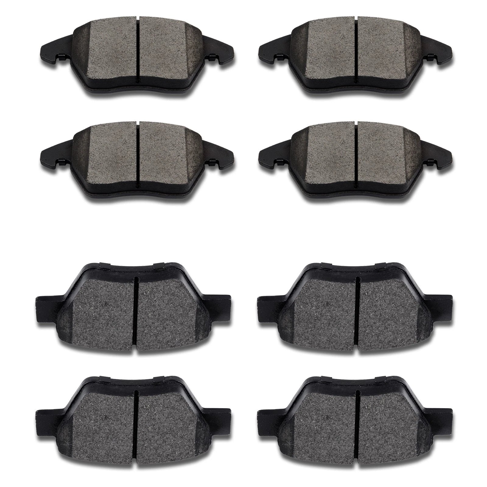 Front & Rear Brake Ceramic Pads for Volkswagen Golf (2010–2013) Audi A3 Quattro