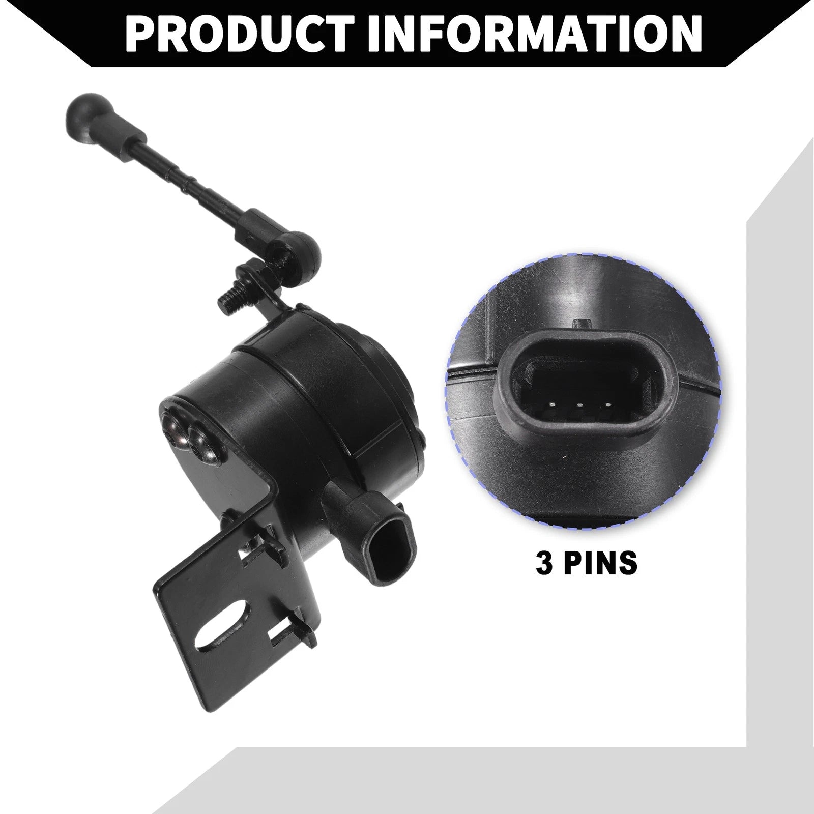 Suspension Ride Height Level Sensor for Chevrolet (No.89047643) (Front Right)