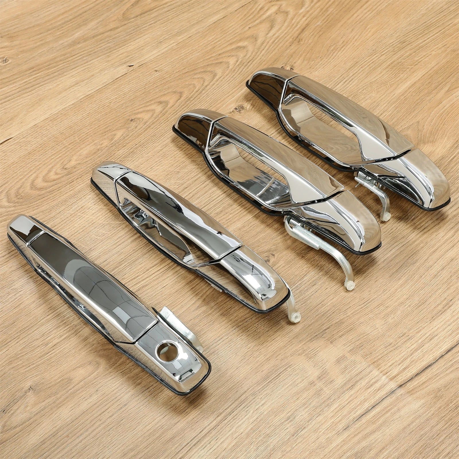 Set of 4 Chrome Door Handles for GMC Chevy Tahoe Yukon Sierra Denali (2007–2013)