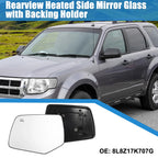 Heated Left Rearview Mirror Glass for Ford Escape (2008–2019)