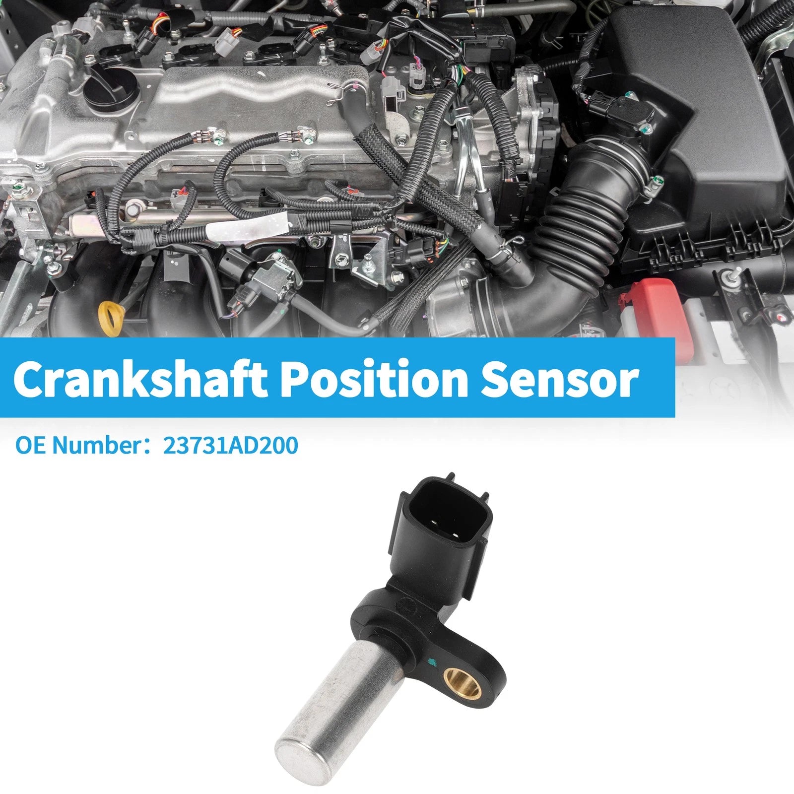 Crankshaft Position Sensor for Nissan Almera Tino 2.2dCi (2003–2006) No. 23731AD200