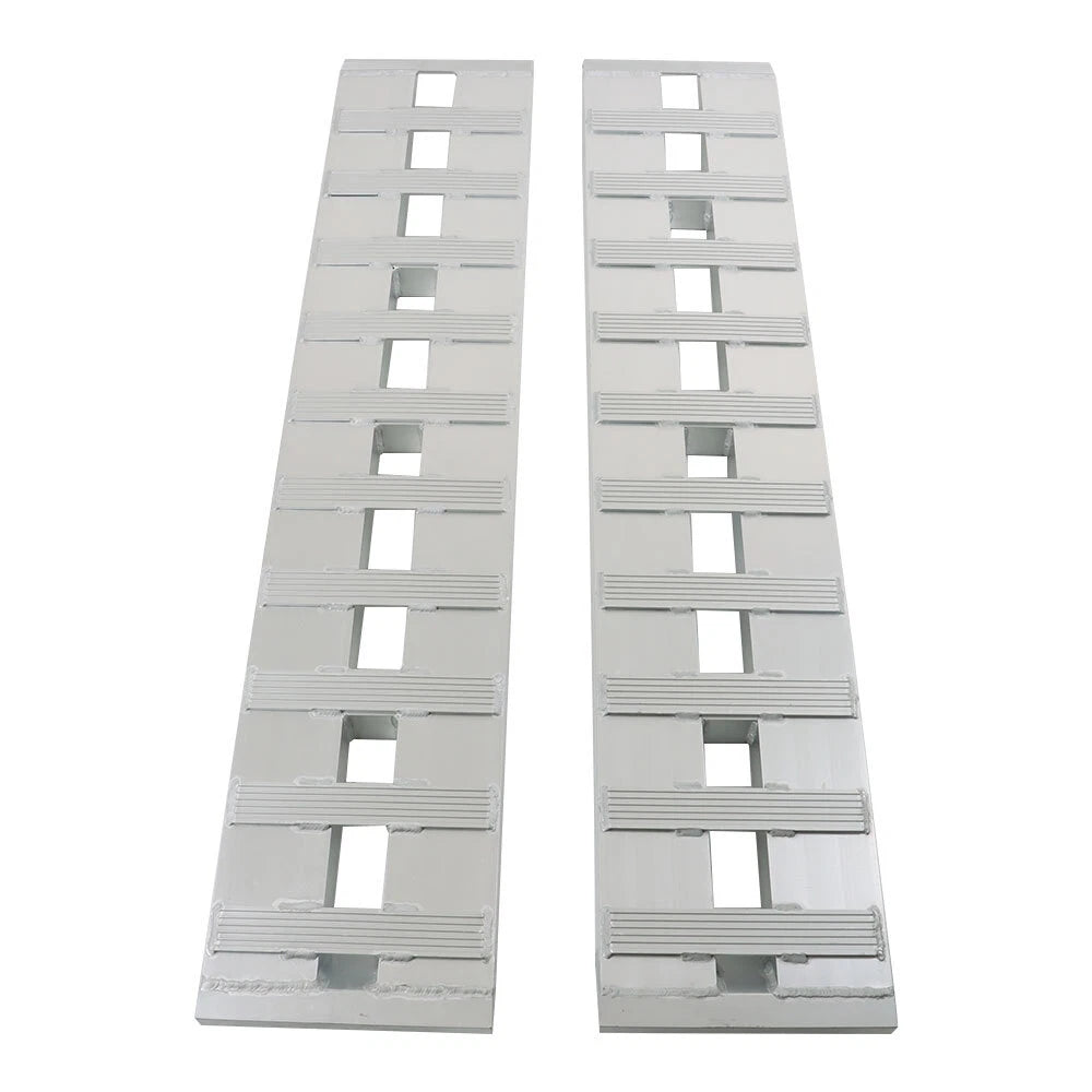 Set of 2 Aluminum Trailer Ramps 60"x12" 6500 LBS Capacity