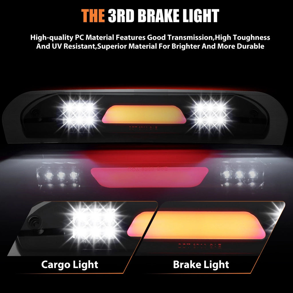 LED 3rd Brake Light for Dodge Ram 2500 (2002–2009) - Smoke Lens
