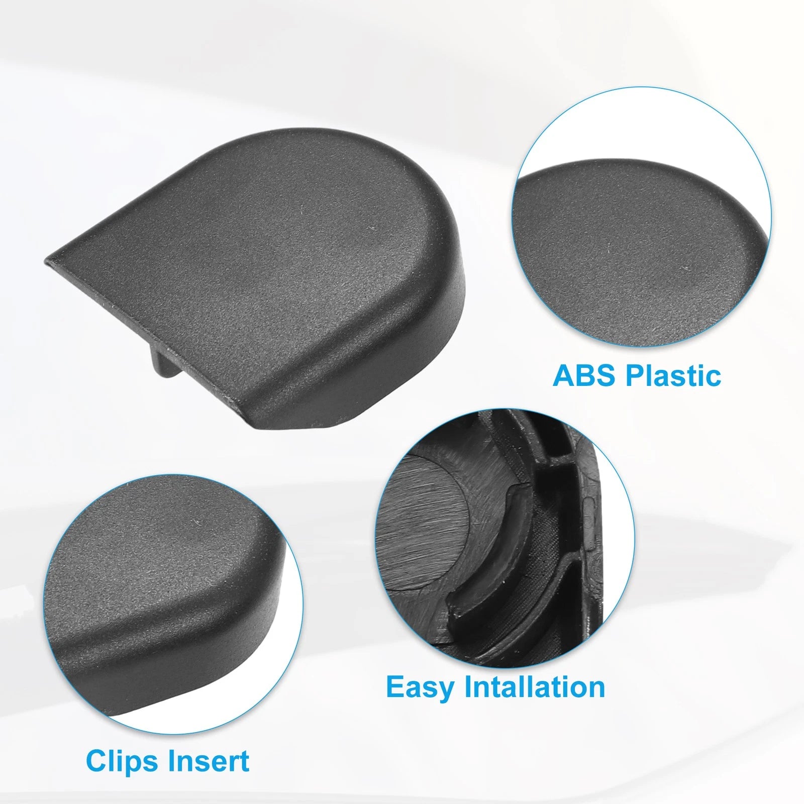 2X Front Windshield Wiper Arm Nut Cover Cap for Toyota Celica (2000–2005)