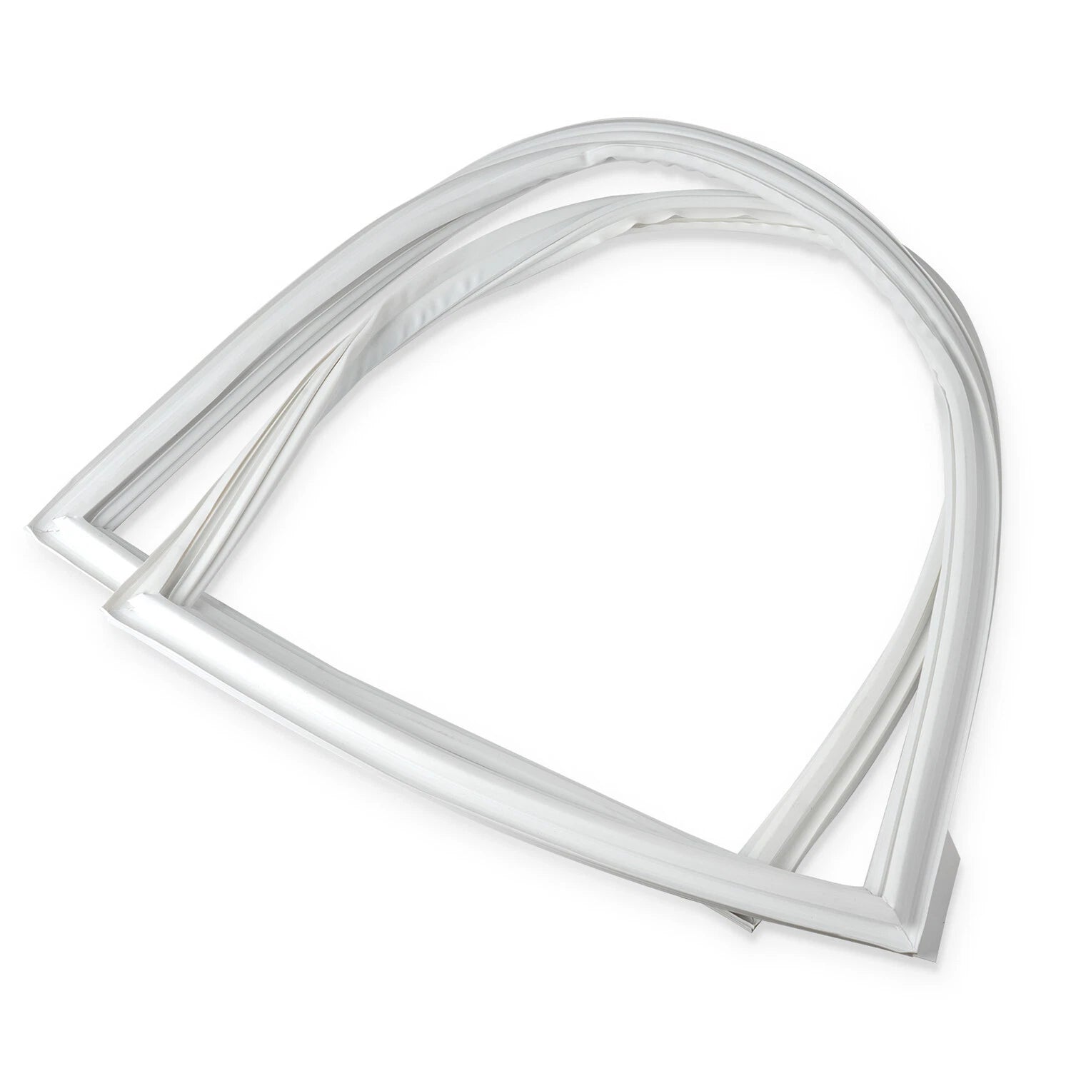W10830189 Refrigerator French Door Gasket for Whirlpool (White)