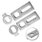 Electric Bicycle Motor Antirotation Spacer for Enhanced Stability