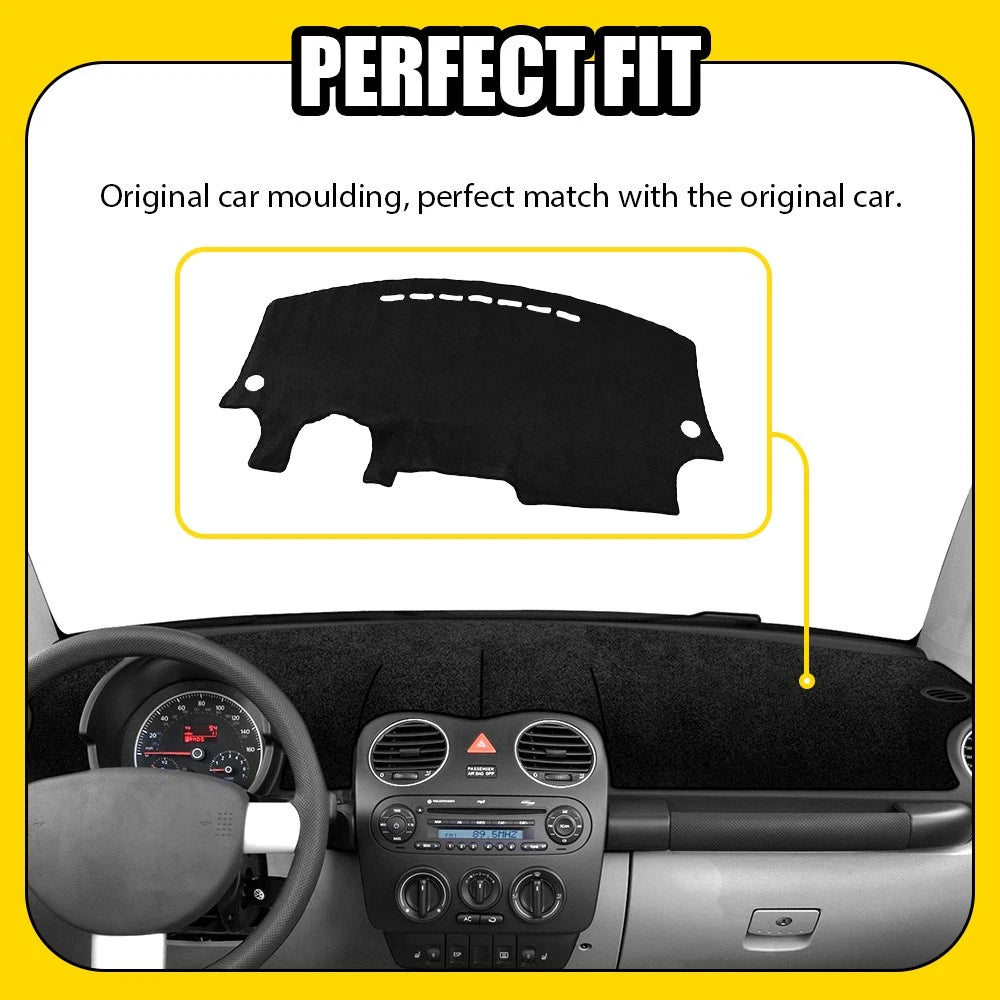 Dash Mat Cover for Volkswagen New Beetle (1998–2010)