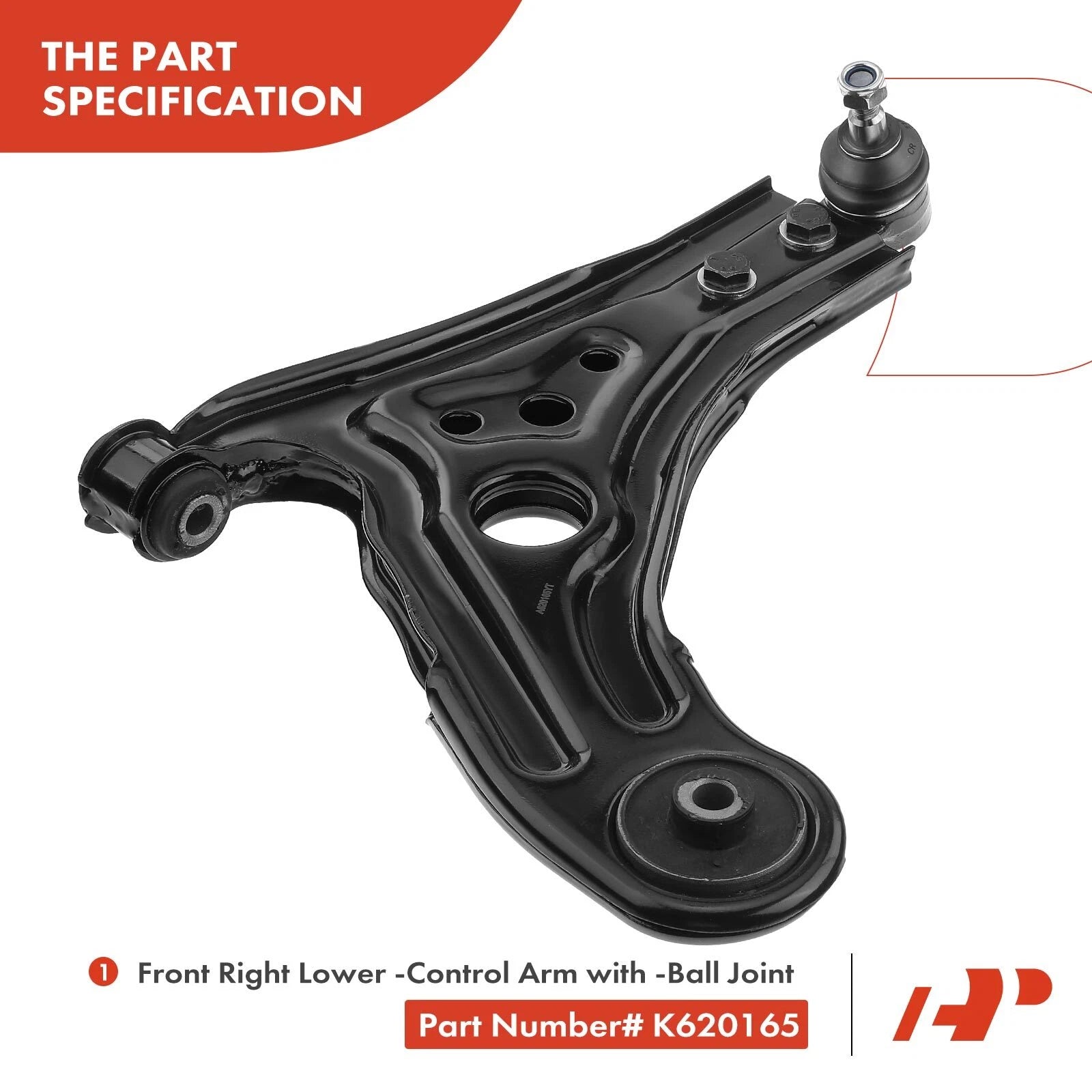 10x Front Control Arm with Ball Joint for Chevy Aveo G3 (2007-2011)