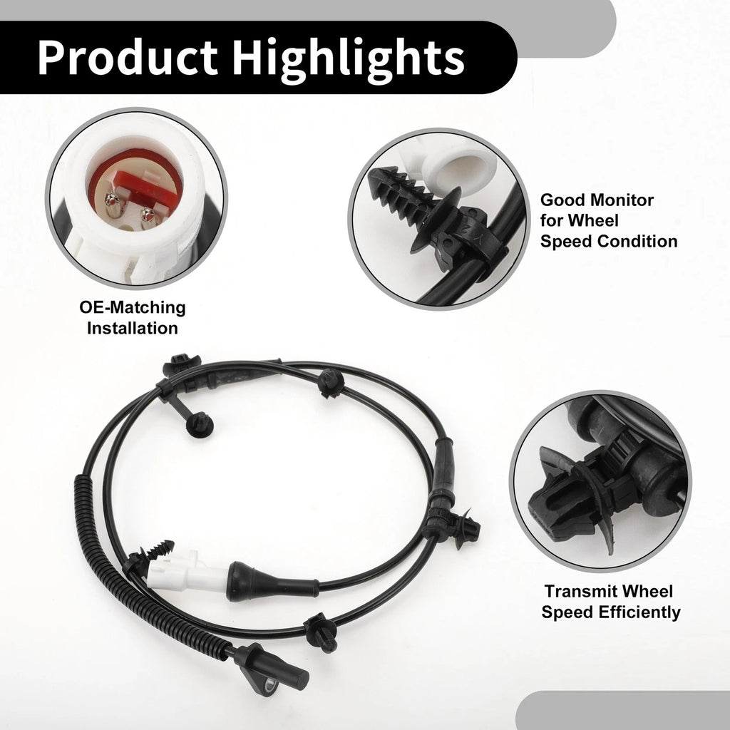 ABS Wheel Speed Sensor No.DT4Z2C205AB for Ford Edge (2007–2014)