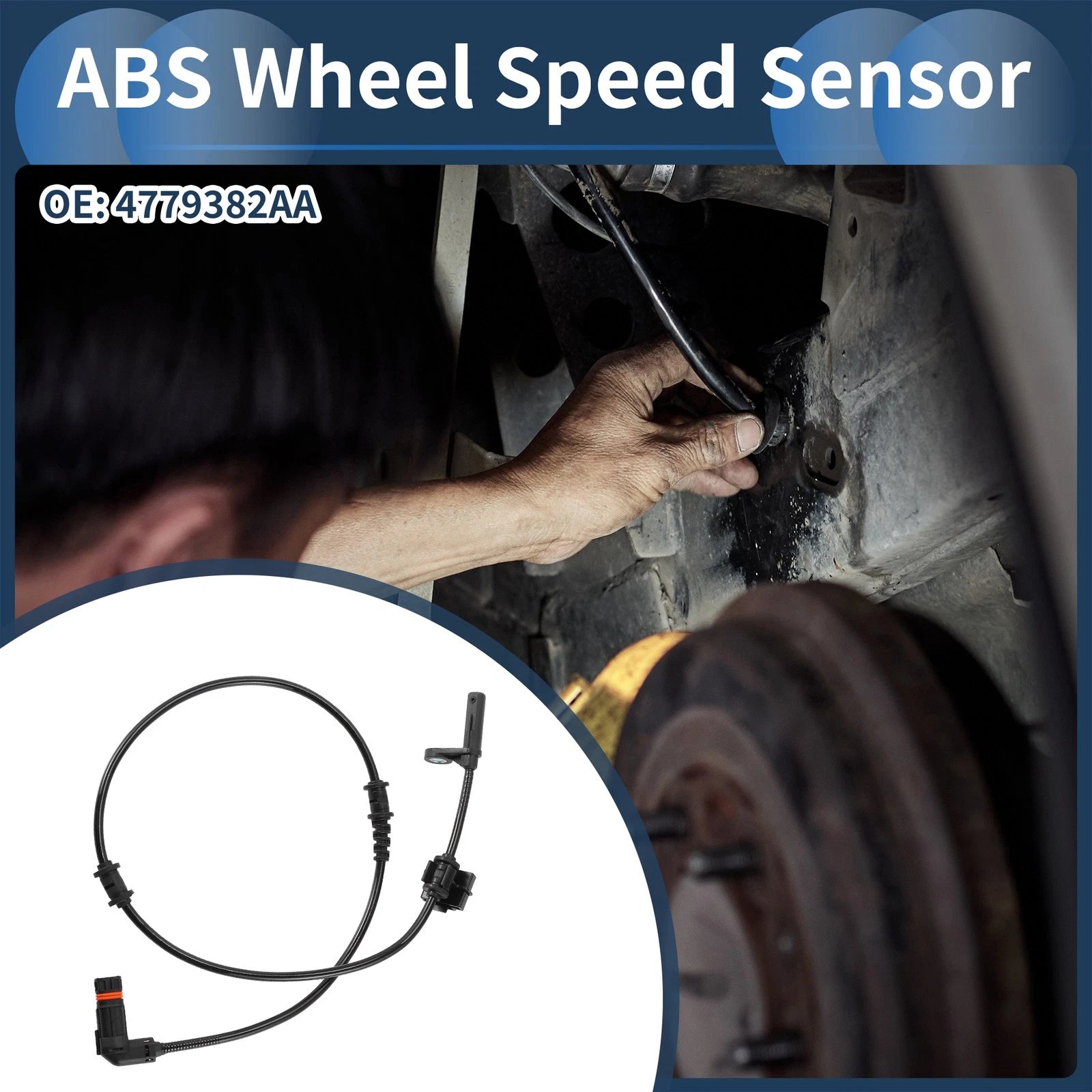 ABS Wheel Speed Sensor No. 4779382AA for Chrysler 300 (2006–2010)