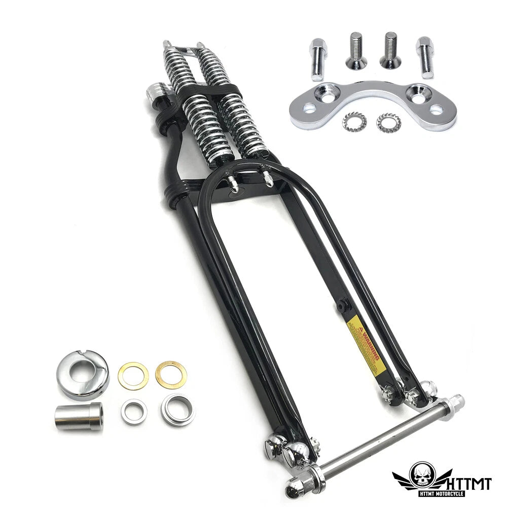 26" 4" Over Stock Springer Front End w/ Handlebar Adapter for Harley Custom