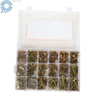 Set of 1640 Bolts and Nuts for Automotive Applications