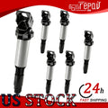 6 Pack Ignition Coil & Spark Plug for BMW Z3 Z4 330i 330Ci 530i (1996–2006)