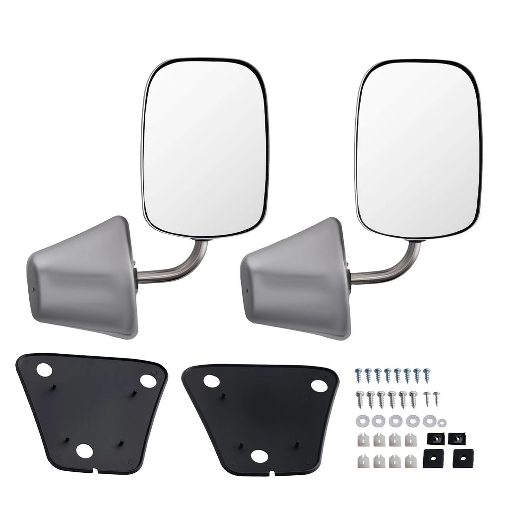 Chrome Side Mirror for Chevrolet C2500 Suburban (1992–1999) 15697332