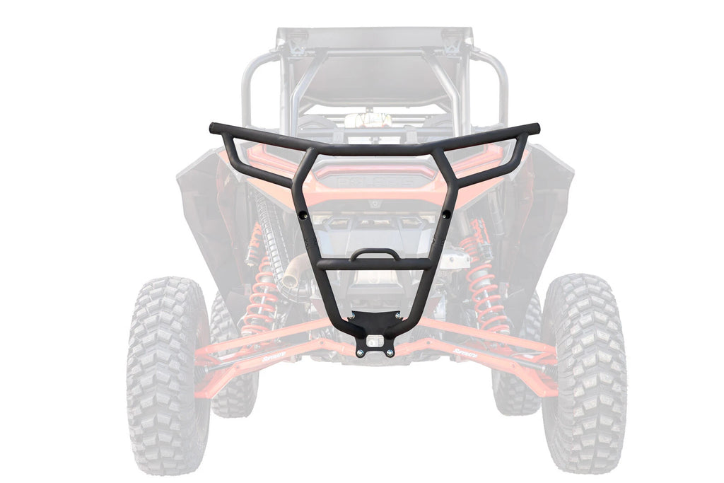 SuperATV Rear Bumper for RZR XP Turbo S (2018+) - Wrinkle Black