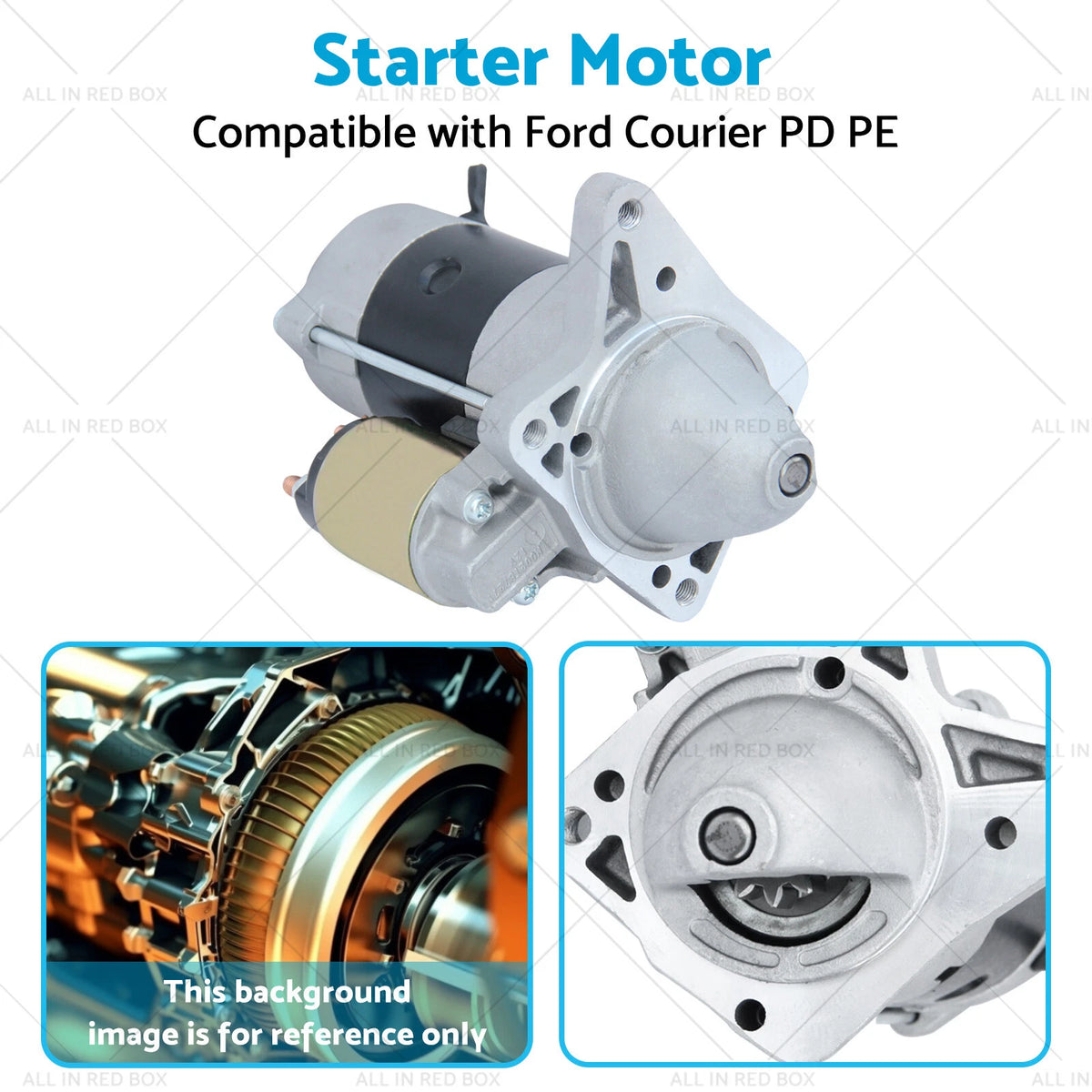 Starter Motor for Ford Courier Ranger 2.5 3.0 Diesel (1999–2013)