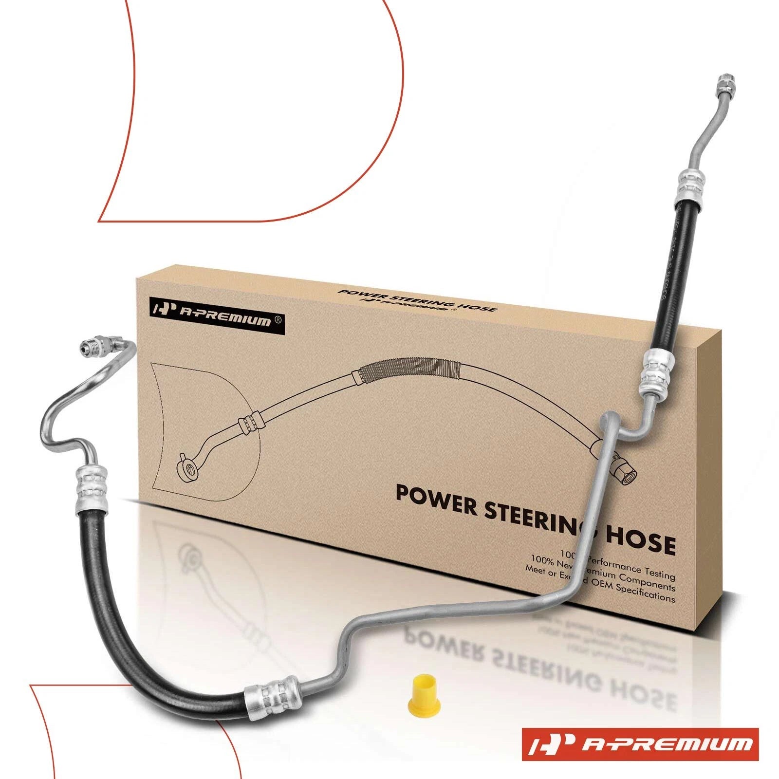 Power Steering Pressure Line Hose for Ford E-350 Econoline 